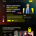 Velox- 创意机构 & 作品集 Elementor 模板套件 2