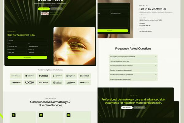 Dermify- 皮肤科诊所 Elementor 模板套件