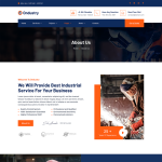 Ondustry-工业和制造企业Elementor套件 1