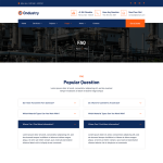 Ondustry-工业和制造企业Elementor套件 3