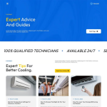 EzbreezE- 空调维修服务 Elementor 模板套件 2