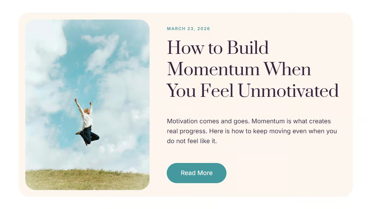 Olyvia-人生教练与个人成长 专业版 Elementor 模板套件 Preview 15