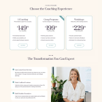 Olyvia-人生教练与个人成长 专业版 Elementor 模板套件 3