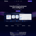 Silvia – 人工智能 SaaS 初创企业 Elementor 模板套件 4