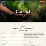 Habitat- 野生动物与生态保护 Elementor 模板套件 3