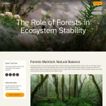 Habitat- 野生动物与生态保护 Elementor 模板套件 2