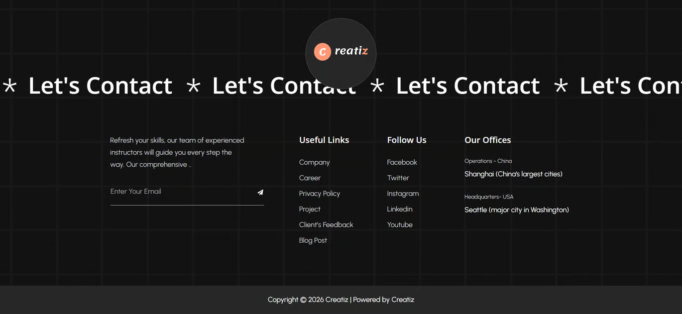 Creatiz-创意数字机构 Elementor 模板套件 Preview 5