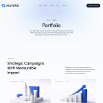 Mavens-社交增长引擎网站 Elementor 模板套件 1