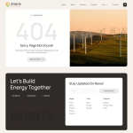 Enerix-太阳能与可再生能源 Elementor 模板套件 4