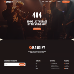 Bandify-乐队与音乐人 Elementor 模板套件 3