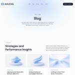 Mavens-社交增长引擎网站 Elementor 模板套件 4
