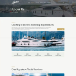 NobleTide–游艇俱乐部与船舶租赁 Elementor 模板套件 1