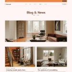 Remodo-住宅装修翻新 Elementor 模板套件 1