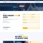 Towmater–应急拖车服务 Elementor 模板套件 2
