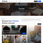 Studiq-在线课程与教育培训 Elementor Pro 模板套件 1