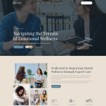 Relaxin-心理健康与心理治疗 Elementor 模板套件 1