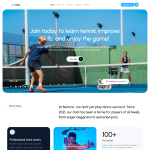 Netoria-网球俱乐部与场地租赁网站 Elementor 模板套件 4