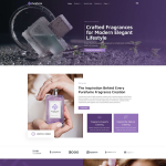 Purefume-香水香氛 Elementor Pro 模板套件 1