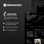 Boostra-现代数字营销 Elementor 模板套件