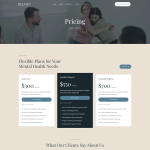 Relaxin-心理健康与心理治疗 Elementor 模板套件 2