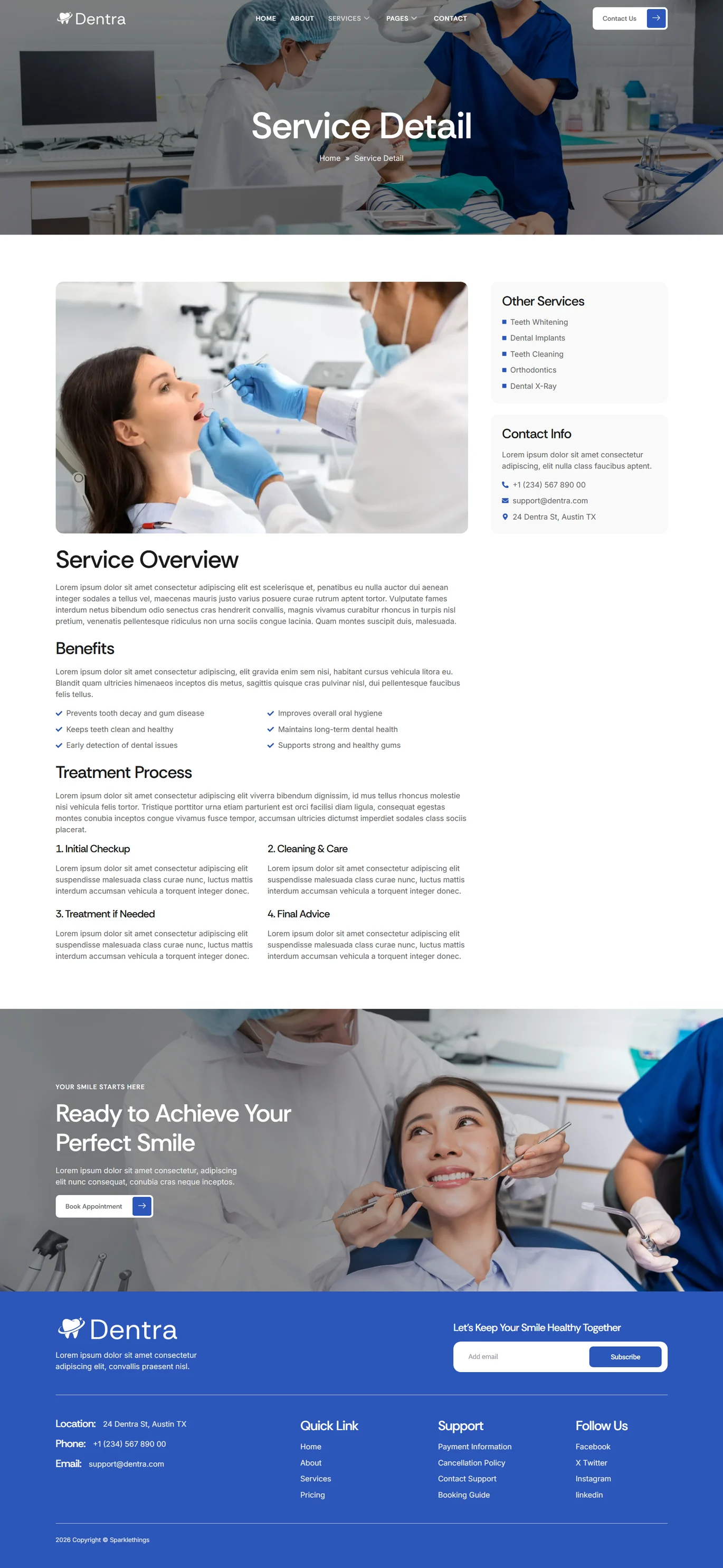 Dentra-牙医与牙科诊所 Elementor 模板套件 Preview 12