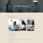 Relaxin-心理健康与心理治疗 Elementor 模板套件 4