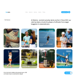 Netoria-网球俱乐部与场地租赁网站 Elementor 模板套件 1