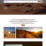 Zafara-沙漠探险旅行团 Elementor 模板套件 2