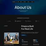 Renix-金融咨询类 Elementor 模板套件 3