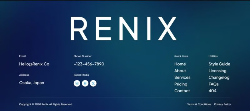 Renix-金融咨询类 Elementor 模板套件 Preview 13
