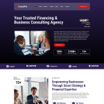 Consulpro-金融与商业咨询 Elementor 模板套件 1