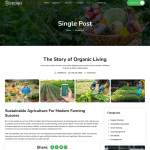 Agronix – 农业与有机种植 Elementor 模板套件 2