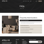 Atelior – 室内设计与建筑设计 Elementor 模板套件 3