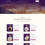Bakerst – 烘焙糕点面包店 Elementor 模板套件 2
