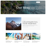Travora – 旅游旅行社 Elementor 模板套件 4