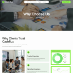 Cashflux – 金融投资行业 Elementor 模板套件 4