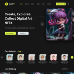 Open9 -NFT 交易市场 HTML 模板 2