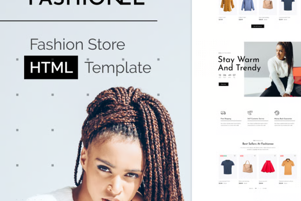 Mollee-时尚店铺 HTML 模板