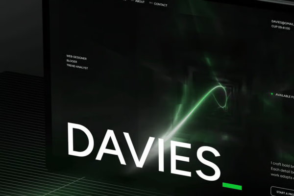 Davies – 个人作品集 HTML 模板