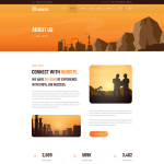 Induste — 工业工厂 Bootstrap 网站模板 2