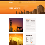 Induste — 工业工厂 Bootstrap 网站模板 3