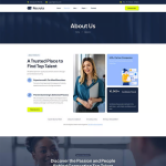 Recruta – 人力资源与猎头机构 Elementor 模板套件 4