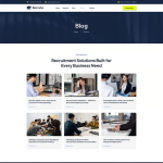 Recruta – 人力资源与猎头机构 Elementor 模板套件 1