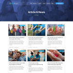 Unia – 慈善公益非营利组织 Elementor Pro 模板套件 4