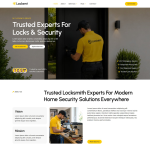 Lockent – 开锁配钥匙服务 Elementor 模板套件 2