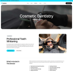 Oradent – 医美牙科诊所 Elementor 模板套件 3