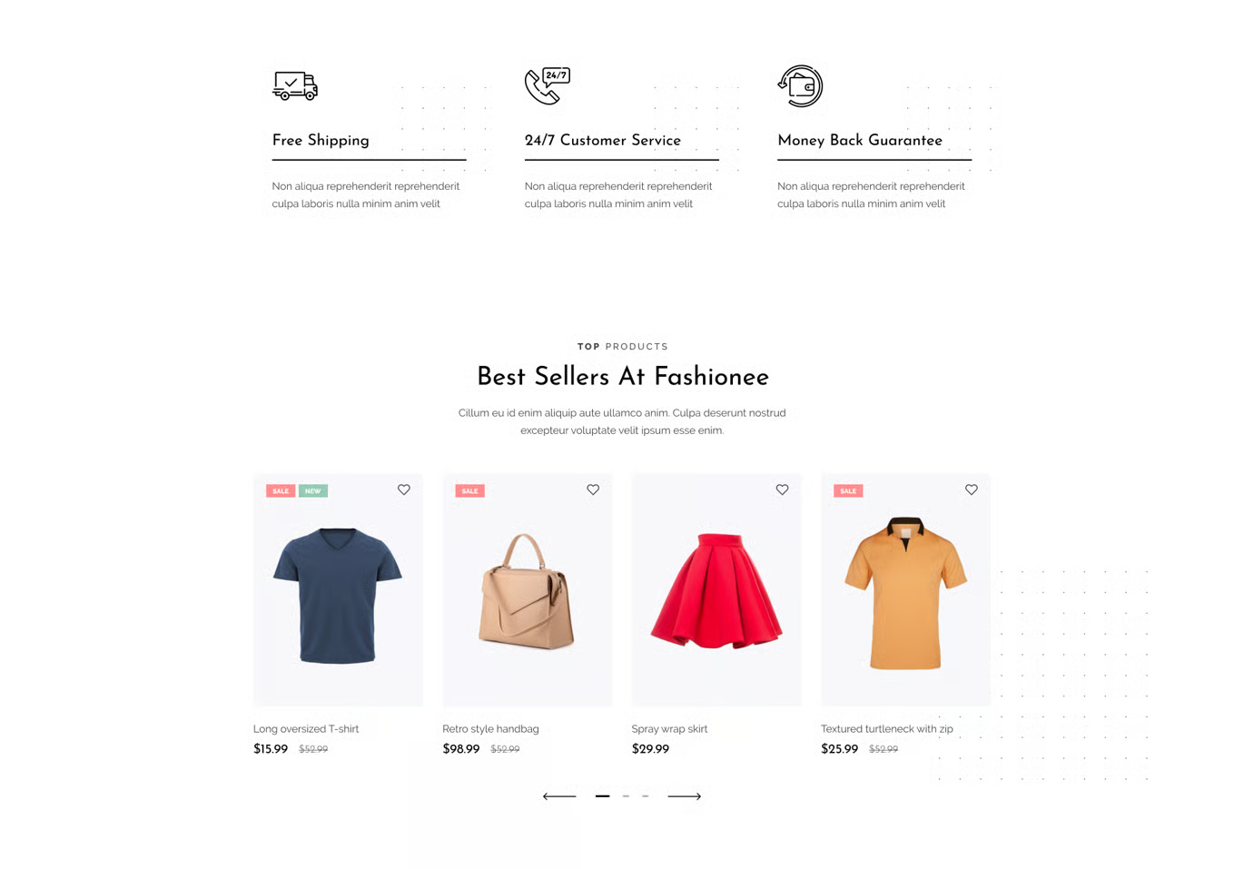 Mollee-时尚店铺 HTML 模板 Preview 5